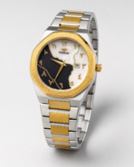 Viokai Arabic Edition – Milky White & Black Dial Dual-Tone Quartz Watch
